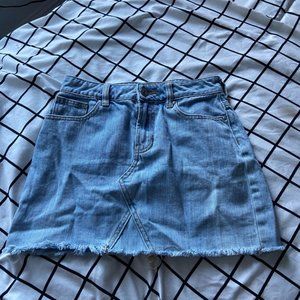 jean skirt